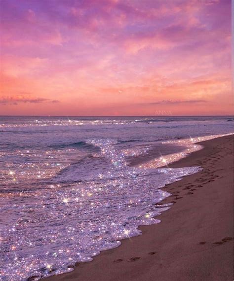 Pink Beach Aesthetic Wallpaper Glitter Aesthetic Wallpapers | Images and Photos finder