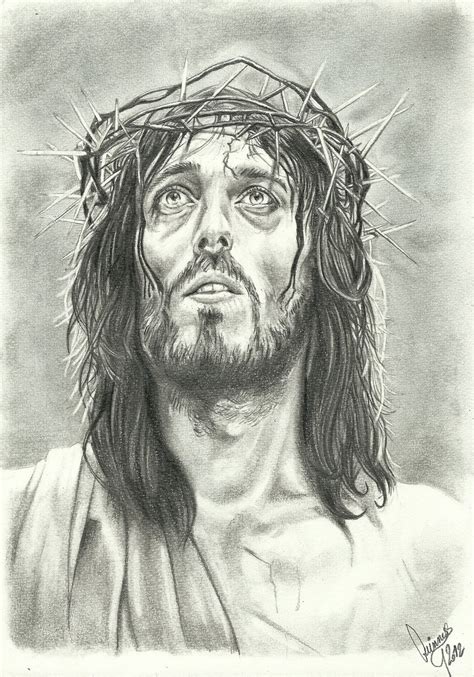 Pencil Sketch Of Jesus Face at PaintingValley.com | Explore collection of Pencil Sketch Of Jesus ...