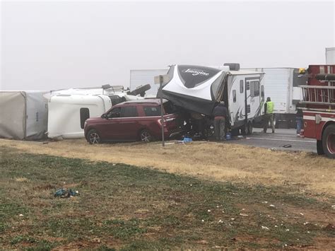 WATCH: Shocking Video of a Semi Truck Crash in West Texas