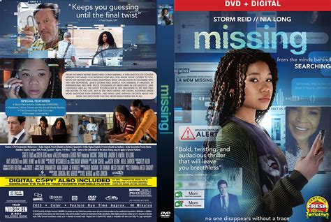 Missing 2023 DVD Cover Printable Cover Only - Etsy