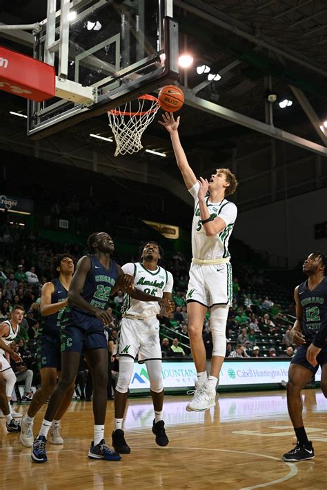 [Photos] Marshall Men's Basketball Defeats Chicago State 80-72 | Downtown Huntington