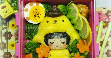 Karenwee's Bento Diary: Bento2014#Jun19~PomPomPurin Costume Girl