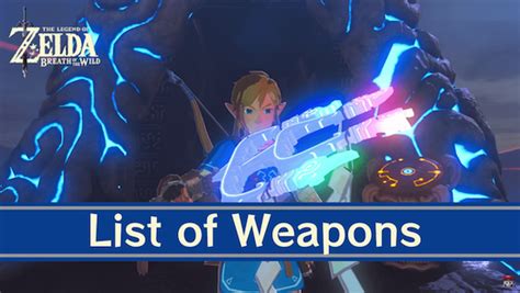 List of Weapons | Zelda: Breath of the Wild (BotW)｜Game8