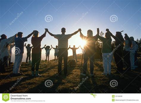 Circle Of People Holding Hands Editorial Stock Photo - Image: 23150638 People Holding Hands ...