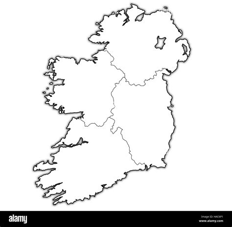 Puñado fuerte entrar irish map provinces Bastante Diálogo folleto