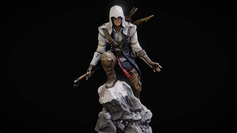 Assassin's Creed III - Connor Kenway - Download Free 3D model by DeLeon (@dele0n) [c589559 ...