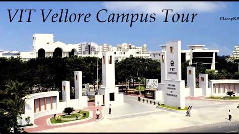 Viteee Vellore Campus : India's best Engineering colleges : Vellore institute of technology (vit ...