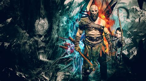 2560x1440 Kratos God Of War 4k Artwork 1440P Resolution HD 4k Wallpapers, Images, Backgrounds ...