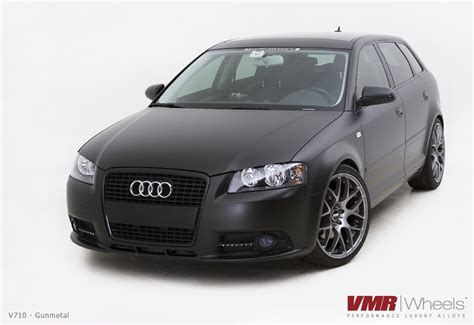 Matte Black Audi A3 Shoot