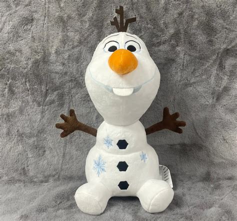 Disney Olaf Multicolour Plush Soft Toys For Girls & Boys, 2 Yrs+, 12 Inch