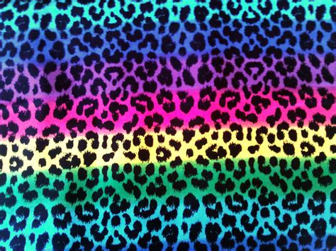 Rainbow Cheetah Wallpaper - WallpaperSafari