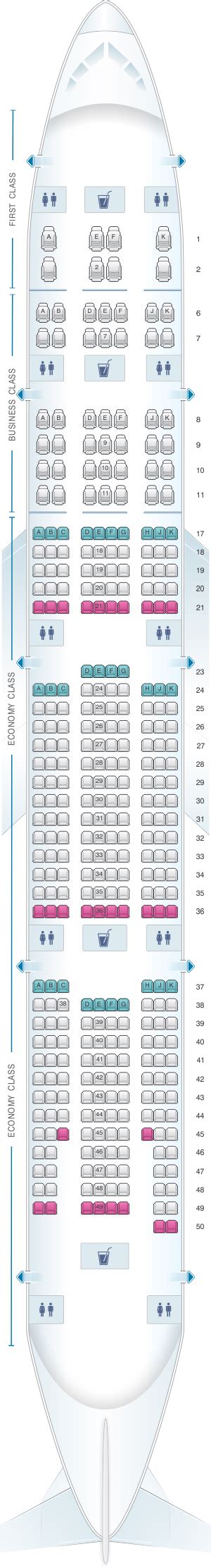 Boeing 777 300 Seat Map Emirates Seat Map Get The Full Boeing 777 | Images and Photos finder