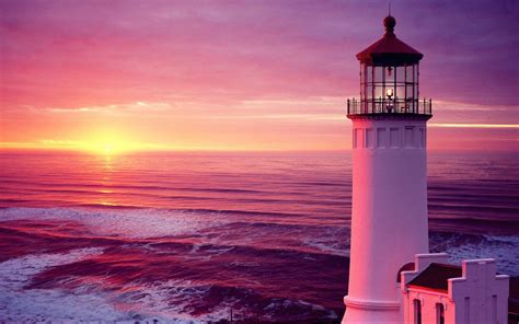 Lighthouse Sunset Wallpapers - Top Free Lighthouse Sunset Backgrounds - WallpaperAccess