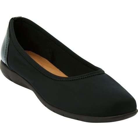 Comfortview - Comfortview Women's Wide Width The Lyra Flat Shoes - Walmart.com - Walmart.com