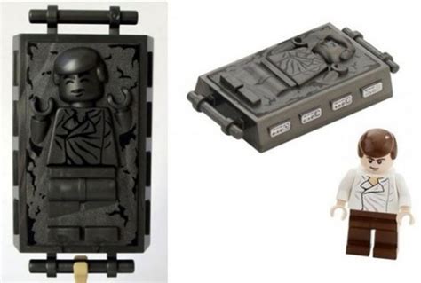 Han Solo In Carbonite Lego Minifig