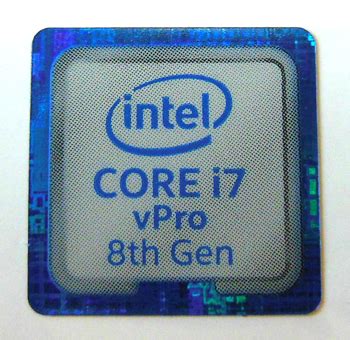 Original Intel Core i5 vPro 8th Gen Sticker 18 x 18mm / 11/16″ x 11/16″ [969] – Vath Ventures