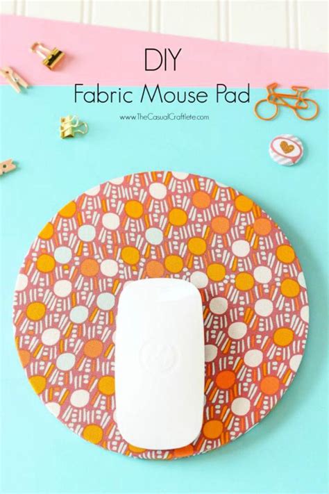 25 Easy To Make DIY Mouse Pad Ideas • Its Overflowing