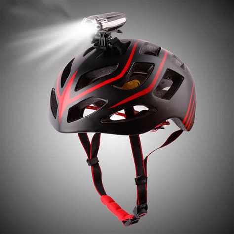 USB Rechargeable Bicycle Helmet Light CREE LED Front Bike Light | Chogory