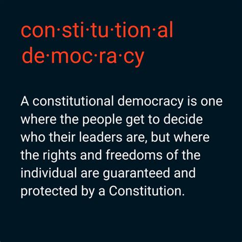 Defining Democracy Constitutional Democracy Renew Democracy Initiative