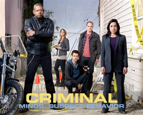 TV Show High Quality Pictures: Criminal Minds: Suspect Behavior TV Show Information And HQ Pictures