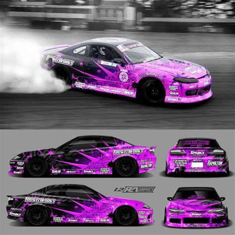 Custom drift car wrap design by RA Graphics Maserati, Ferrari, Porsche, Audi, New Luxury Cars ...