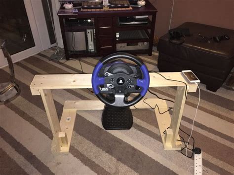 DIY Steering Wheel Stand | Ps4 steering wheel, Steering wheel, Racing wheel