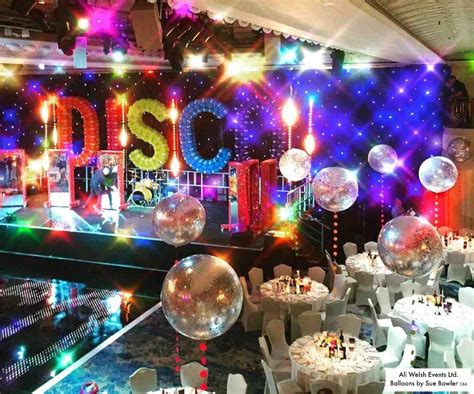 Disco 70s Theme Party Decorations Ideas | Centaur Design