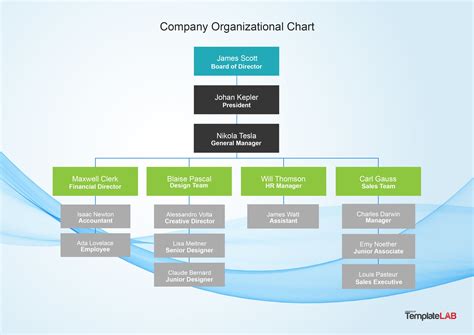 41 Organizational Chart Templates (Word, Excel, PowerPoint, PSD)