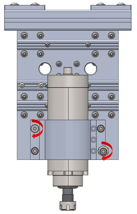 CNC Router Spindle Mount – Burks Builds