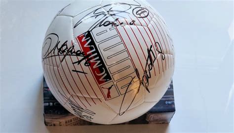 AC Milan Signed Ball - CharityStars