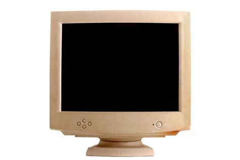 Old Computer Monitor Screen