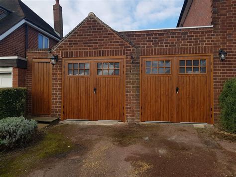 Cardale Wooden Side Hinged Garage Doors Nov 18 - WM Garage Doors