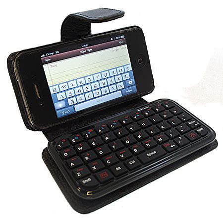 TypeType Bluetooth Mini Keyboard Case for iPhone 4