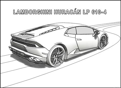 Marie Lamborghini Coloring Pages