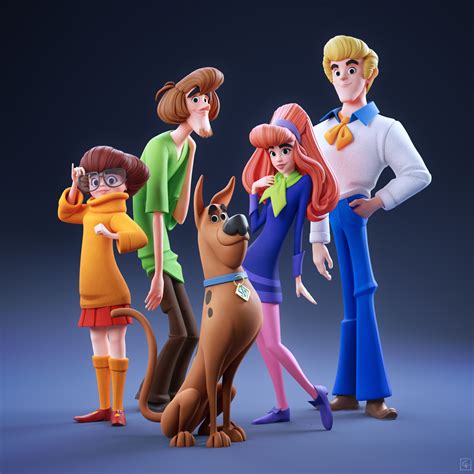 The Scooby-Gang / Scooby-Doo - Finished Projects - Blender Artists Community