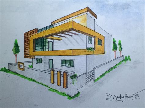 House Architectural Drawing at GetDrawings | Free download