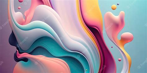 🔥 Free Download Premium Photo Amazing Abstract Wallpaper With Soft Pastel Colors by @gregl39 ...