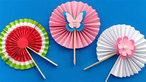 Paper Craft Paper Fans - Origami