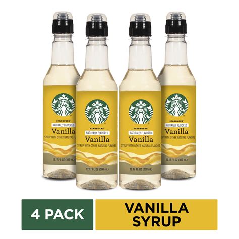 Starbucks vanilla syrup - pikolexo