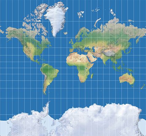 Mapa Mercator