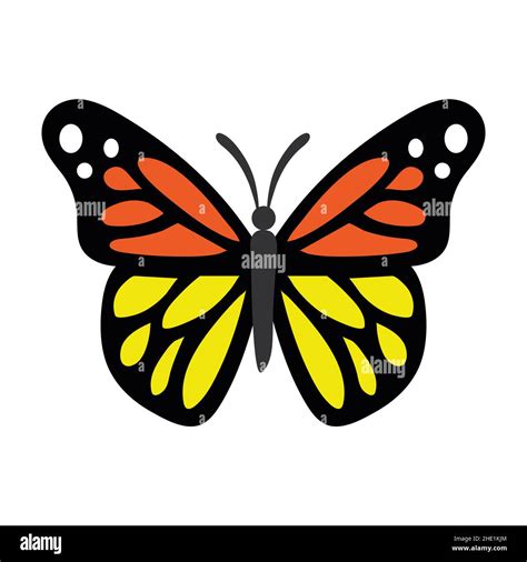 Butterfly Clip Art High Resolution Stock Photography and Images - Alamy