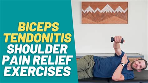 The 8 BEST Exercises for Biceps Tendonitis Shoulder Pain Relief! | PT Time with Tim - YouTube