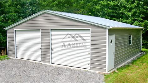 30x30 Two Car Metal Garage - Strong, Durable Garages With Endless Potential Uses