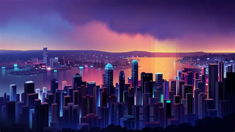 Neon City 4k Wallpapers - Wallpaper Cave