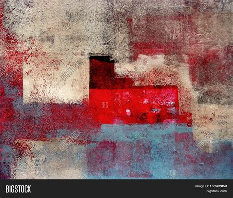 Modern Red Abstract Image & Photo (Free Trial) | Bigstock