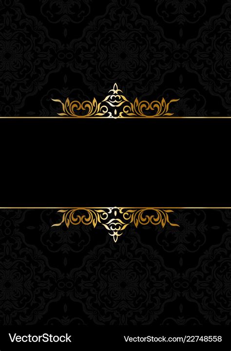 Elegant Black And Gold Background Design | Webphotos.org