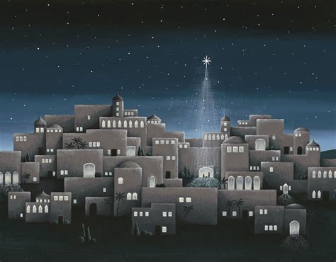 Bethlehem Night Art Print | Hannah Pickering