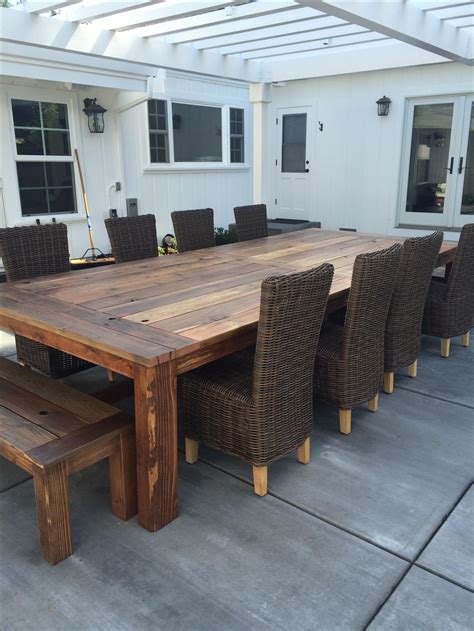 Custom Made Reclaimed Wood Farm Table - Outdoor Or Indoor. | Clearance patio furniture, Custom ...