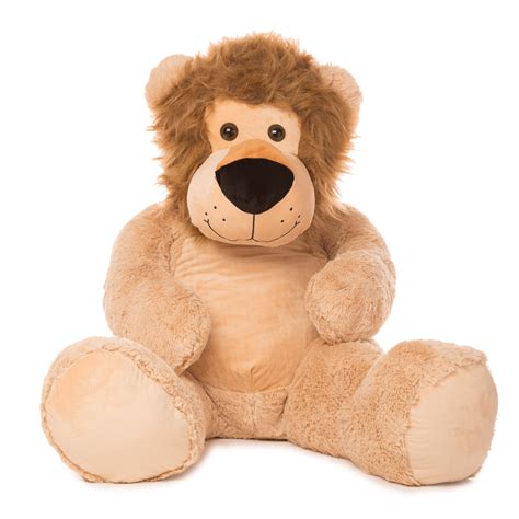 Best Made Toys 55" Jumbo Lion Giant Plush Animal - Over 4 feet tall! - Walmart.com