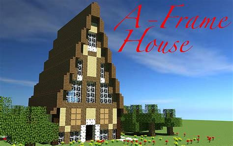 A-Frame House (Winter) Minecraft Project